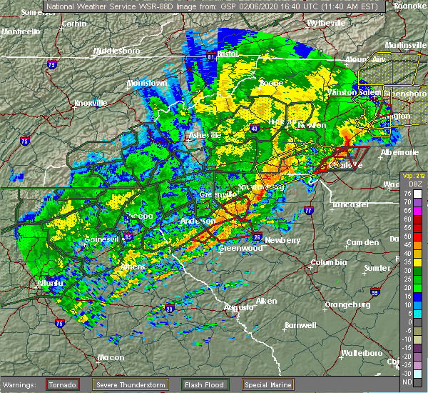 Interactive Hail Maps Hail Map for Concord, NC