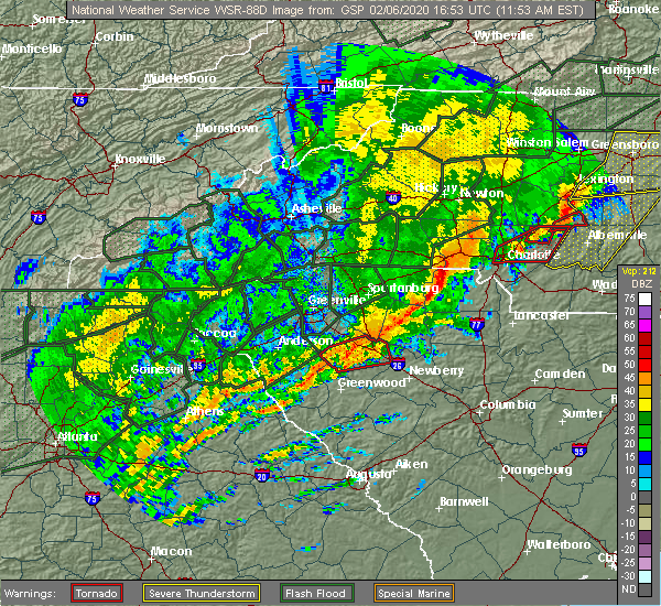 Interactive Hail Maps Hail Map for Laurens, SC