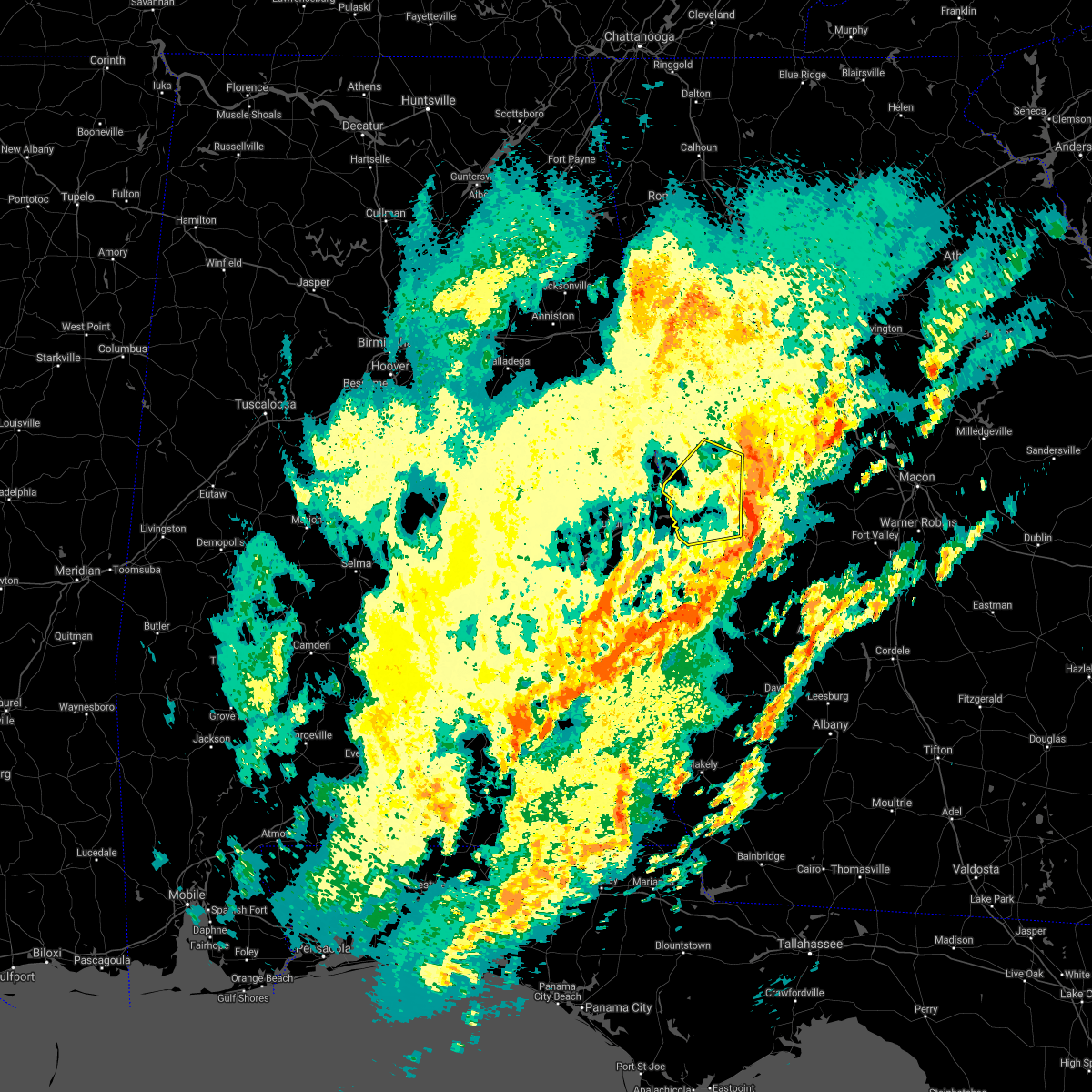 Interactive Hail Maps Hail Map for Shiloh, GA