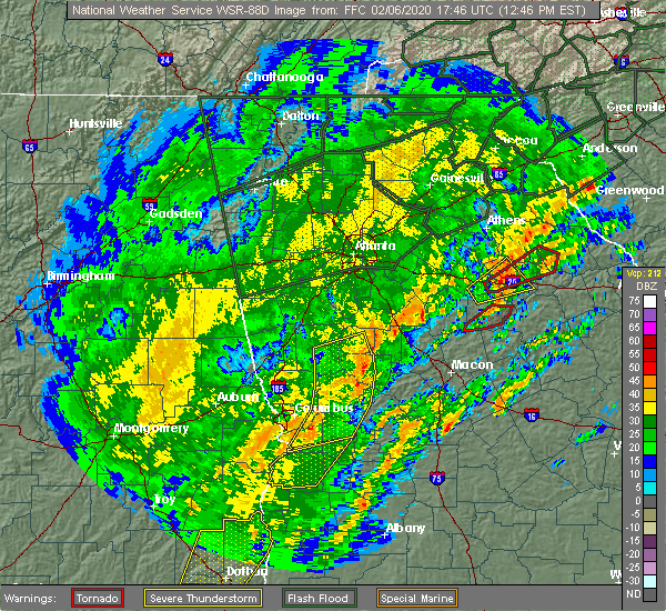 Hail Map for Griffin, GA Interactive Hail Maps