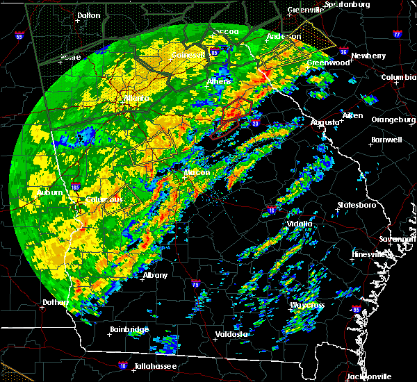 Interactive Hail Maps Hail Map for Oconee, GA