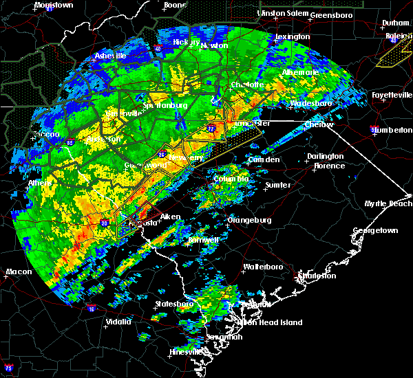 Interactive Hail Maps Hail Map for North Augusta, SC