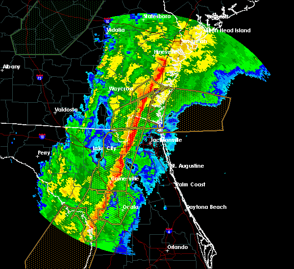 Interactive Hail Maps Hail Map for Jacksonville, FL
