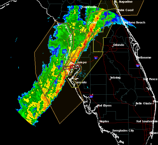 Interactive Hail Maps Hail Map for Tampa, FL
