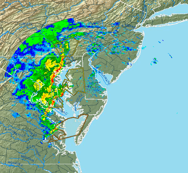 Interactive Hail Maps Hail Map for Easton, MD