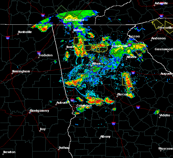 Interactive Hail Maps Hail Map for Dawsonville, GA