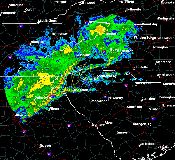 Interactive Hail Maps Hail Map for Hendersonville, NC