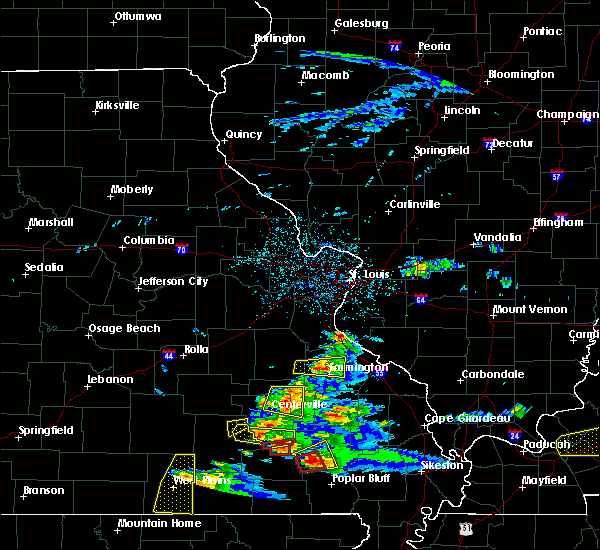 Interactive Hail Maps Hail Map for Bonne Terre, MO