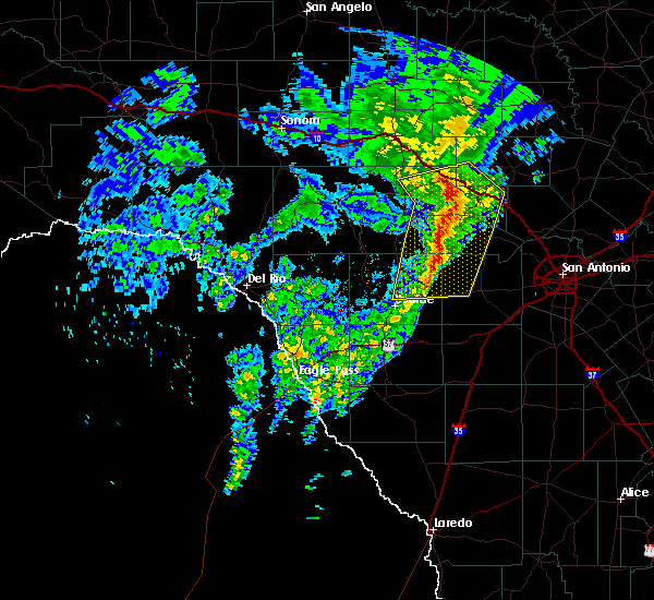 Interactive Hail Maps Hail Map for Kerrville, TX