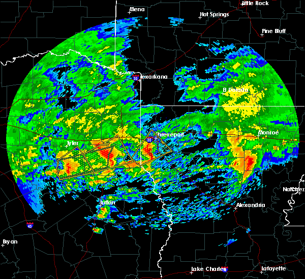 Interactive Hail Maps Hail Map for Carthage, TX