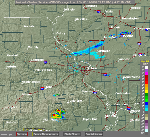 Interactive Hail Maps Hail Map for Fremont, MO