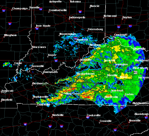 Interactive Hail Maps Hail Map for Horse Cave, KY