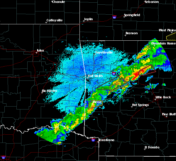 Interactive Hail Maps Hail Map for Mena, AR