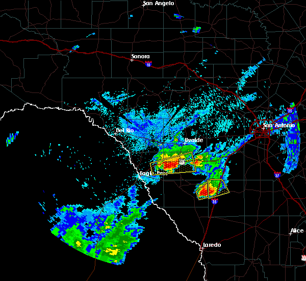 Interactive Hail Maps Hail Map for La Pryor, TX