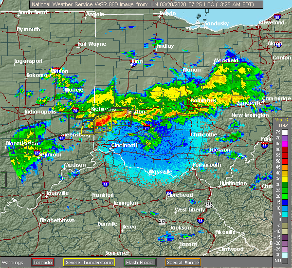 Interactive Hail Maps Hail Map for Oxford, OH
