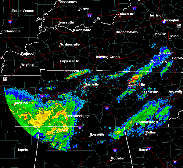 Interactive Hail Maps Hail Map for Livingston, TN