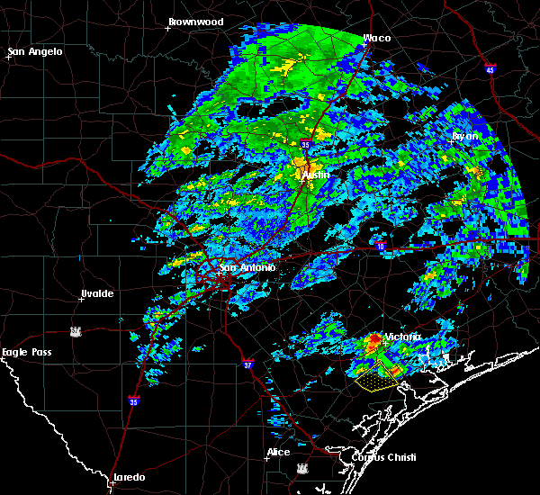 Interactive Hail Maps Hail Map for Victoria, TX
