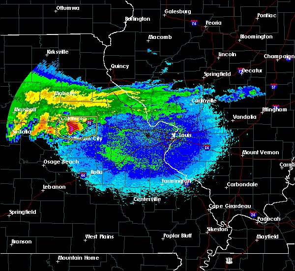 Interactive Hail Maps Hail Map for Auxvasse, MO