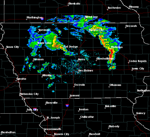 Interactive Hail Maps Hail Map for Clare, IA