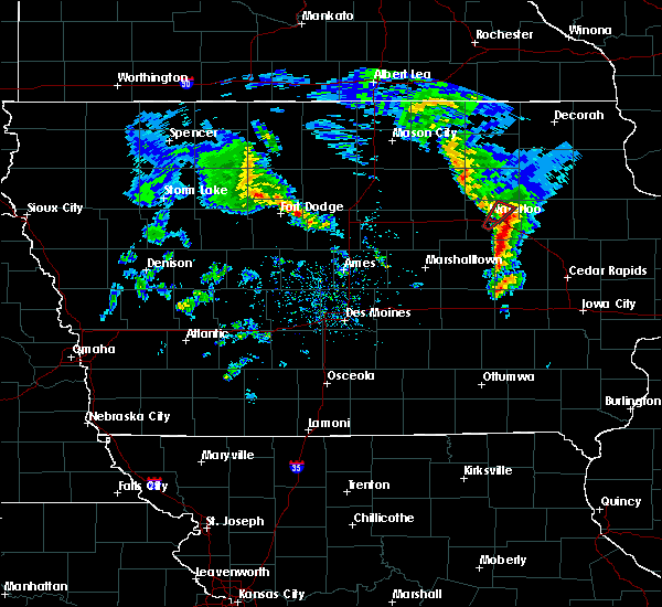 Interactive Hail Maps Hail Map for Evansdale, IA