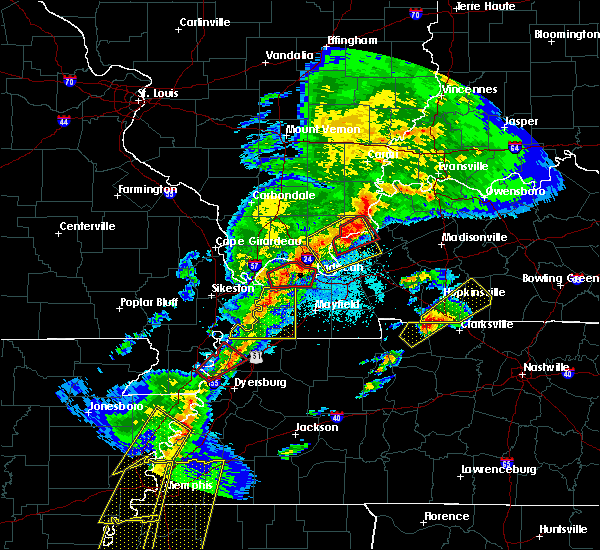 Interactive Hail Maps Hail Map for Paducah, KY