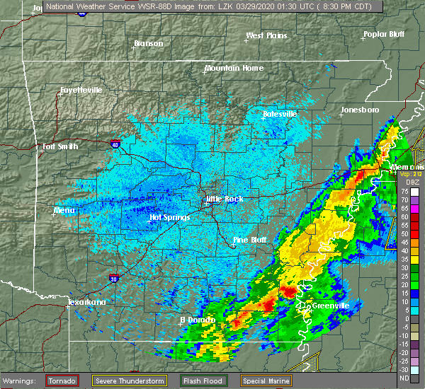 Interactive Hail Maps Hail Map for Arkansas City, AR