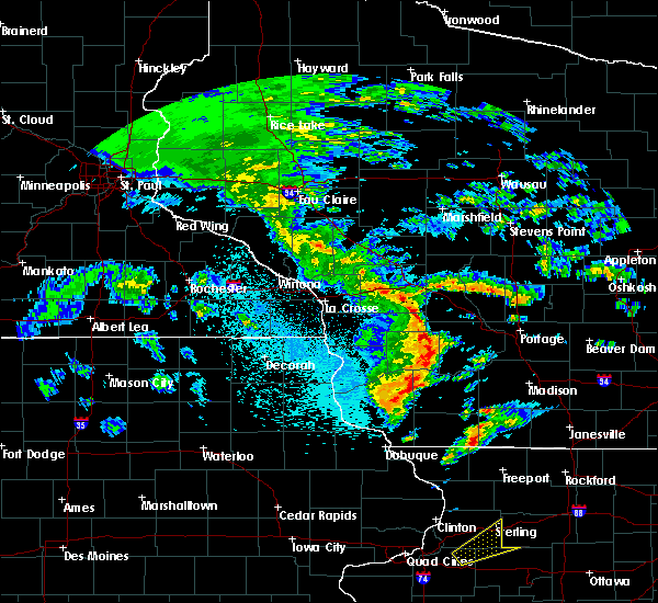 Interactive Hail Maps Hail Map for Montfort, WI