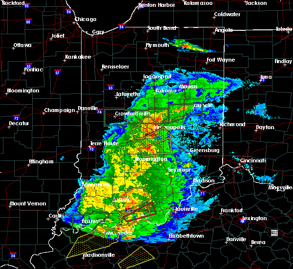 Interactive Hail Maps Hail Map for Clermont, IN