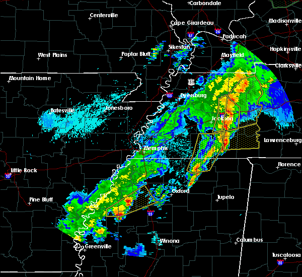 Interactive Hail Maps Hail Map for Saulsbury, TN