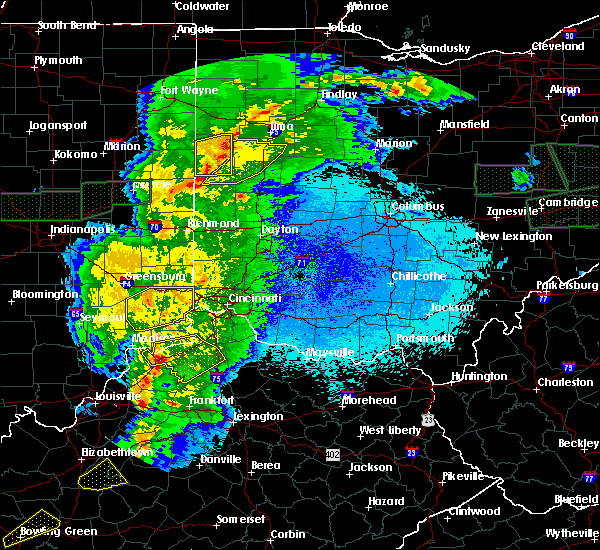 Interactive Hail Maps Hail Map for Fort Loramie, OH
