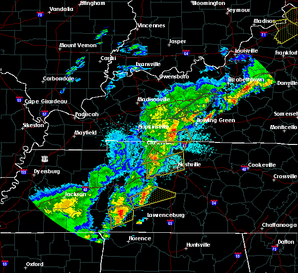 Interactive Hail Maps Hail Map for Springfield, TN