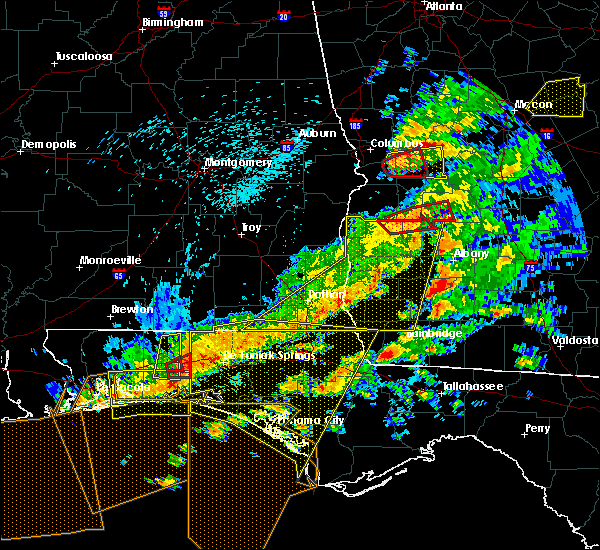 Interactive Hail Maps Hail Map for Cottonwood, AL
