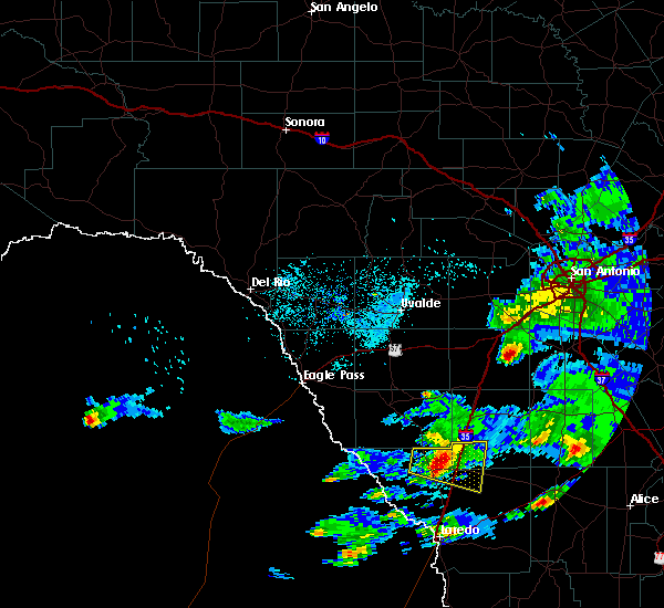Interactive Hail Maps Hail Map for Encinal, TX