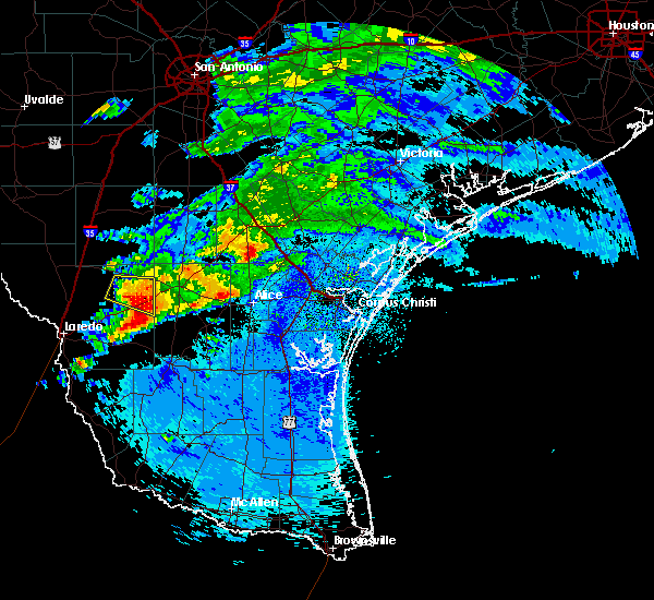 Interactive Hail Maps Hail Map for Bruni, TX