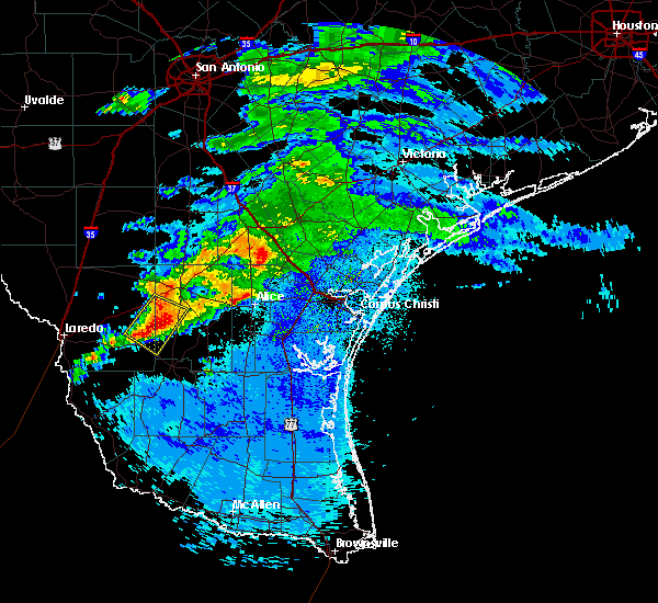 Interactive Hail Maps Hail Map for Bruni, TX
