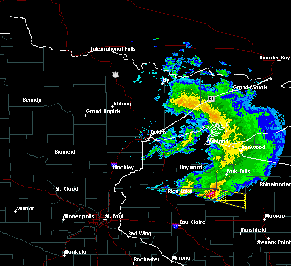 Interactive Hail Maps Hail Map for Glen Flora, WI
