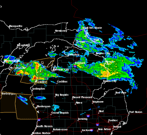 Interactive Hail Maps Hail Map for Onekama, MI