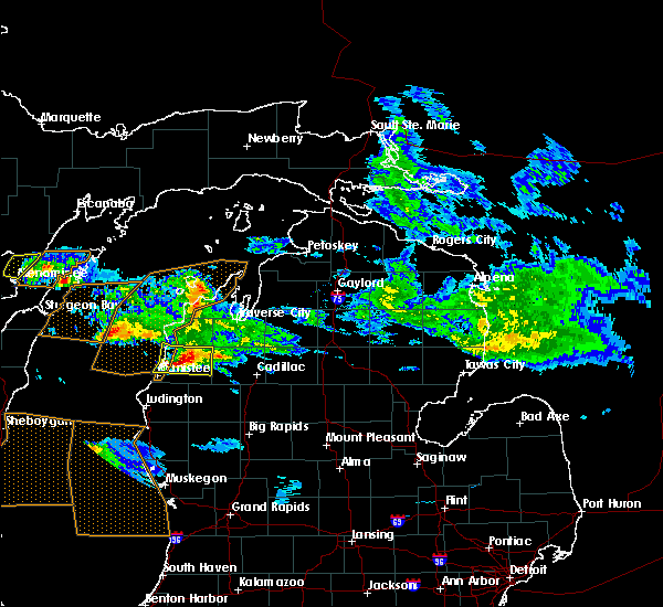 Interactive Hail Maps Hail Map for Brethren, MI