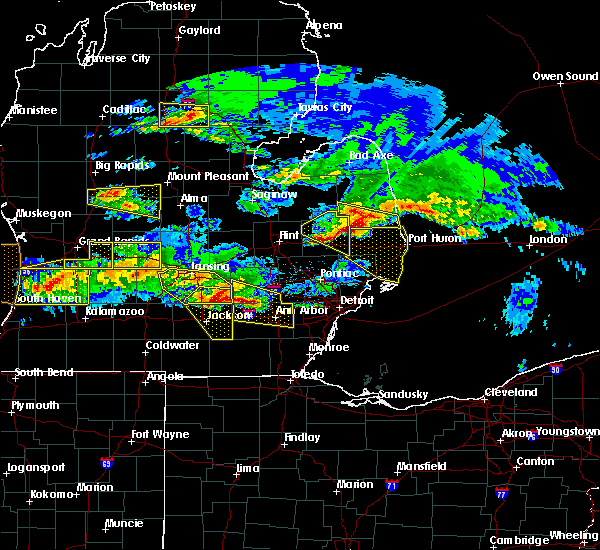 Interactive Hail Maps Hail Map for Capac, MI
