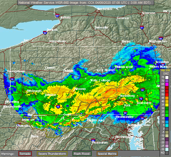 Interactive Hail Maps Hail Map for McConnellsburg, PA