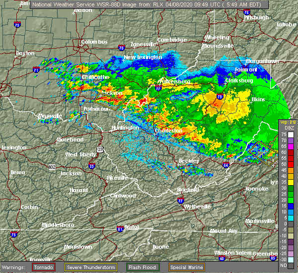 Interactive Hail Maps Hail Map for Wellston, OH