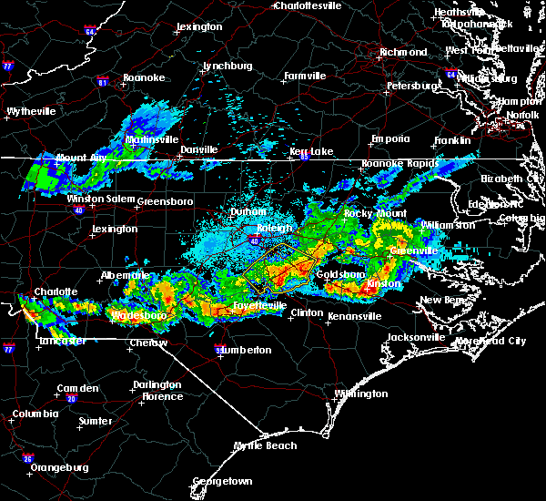 Interactive Hail Maps Hail Map for Goldsboro, NC