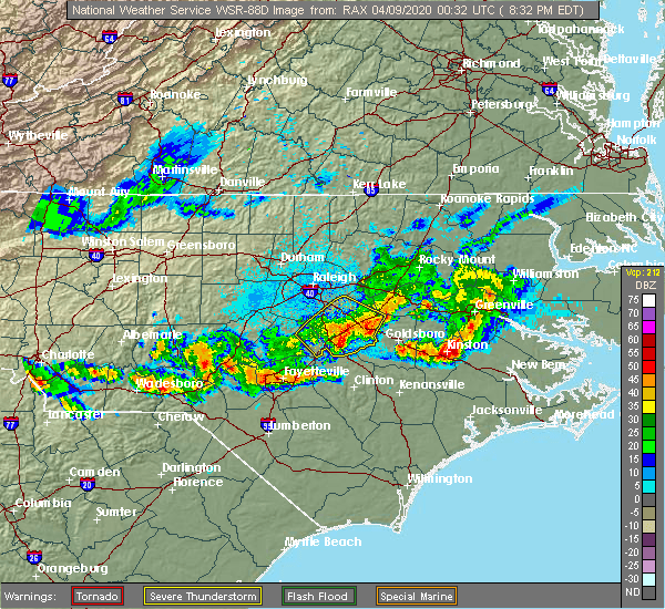 Interactive Hail Maps Hail Map for Smithfield, NC