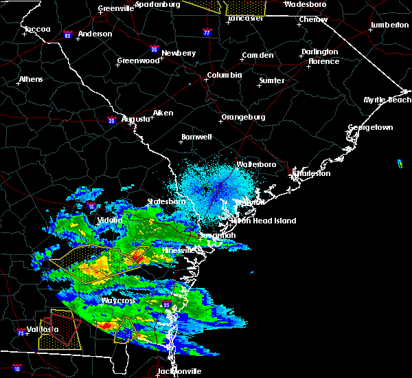 Interactive Hail Maps Hail Map for Glennville, GA