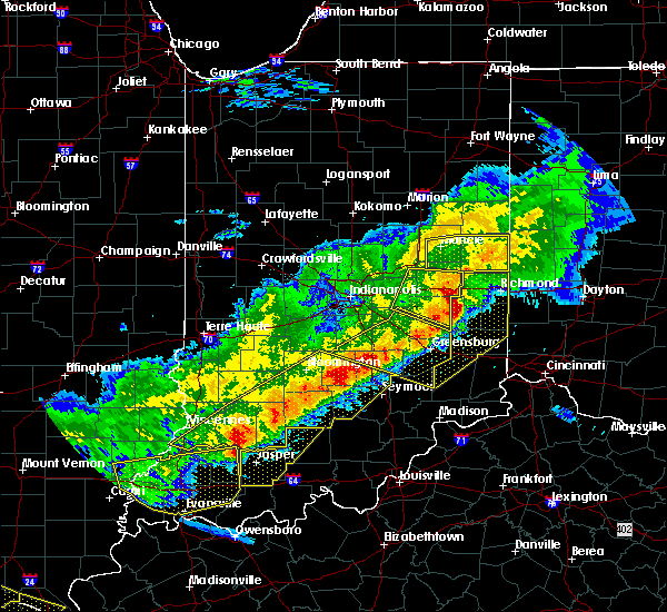 Interactive Hail Maps Hail Map for Winchester, IN