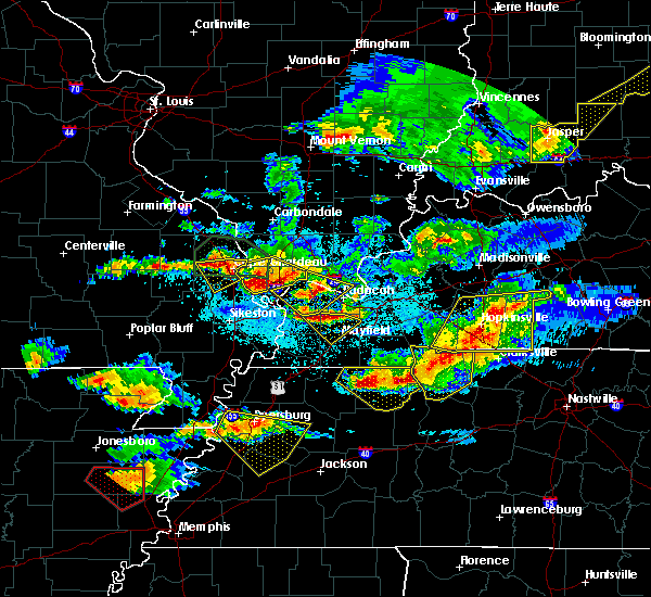 Interactive Hail Maps Hail Map for Mayfield, KY