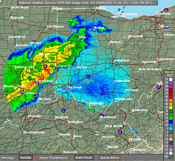 Cincinnati Radar Weather Map Interactive Hail Maps Hail Map for Cincinnati, OH