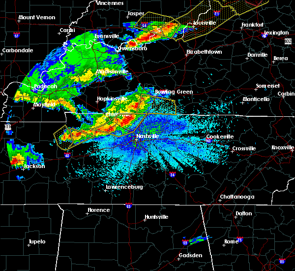 Interactive Hail Maps Hail Map for Springfield, TN
