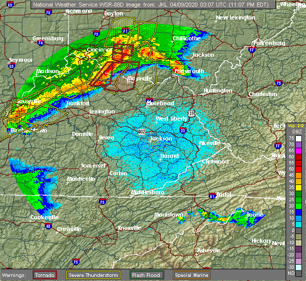 Interactive Hail Maps Hail Map for Sadieville, KY