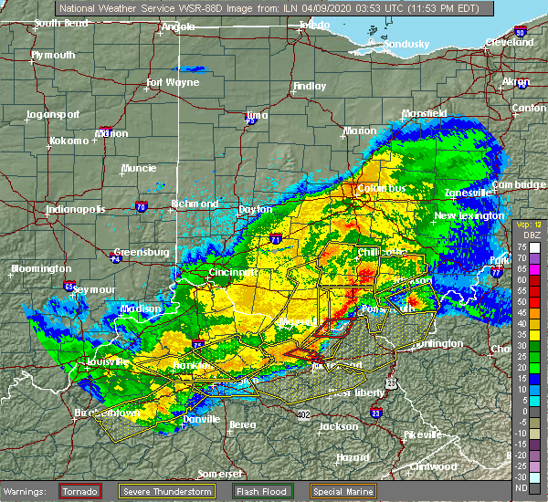 Interactive Hail Maps Hail Map for Garrison, KY